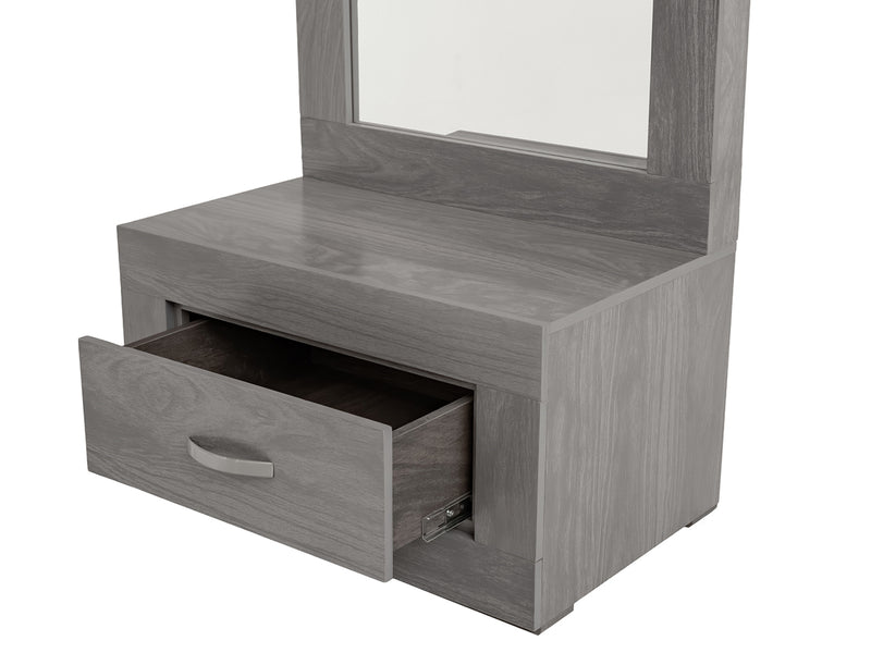 Recamara Valentina King Size 5 piezas - Gris
