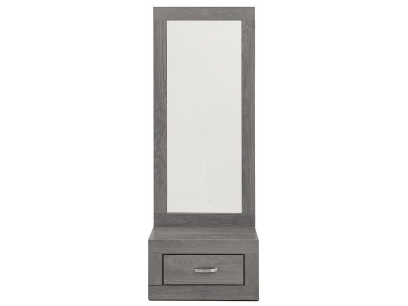 Recamara Valentina King Size 5 piezas - Gris