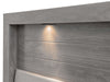 Recamara Valentina King Size 5 piezas - Gris
