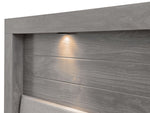 Recamara Valentina King Size 5 piezas - Gris