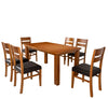 Comedor Albany 6 Sillas - Nogal