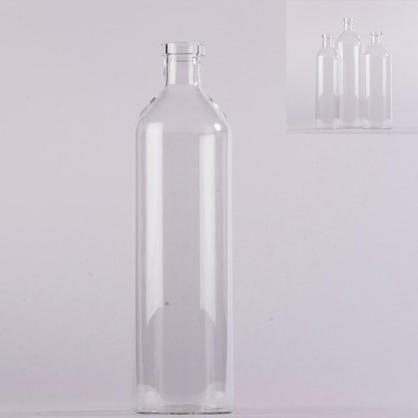 Botella De Vidrio Gde - Transparente