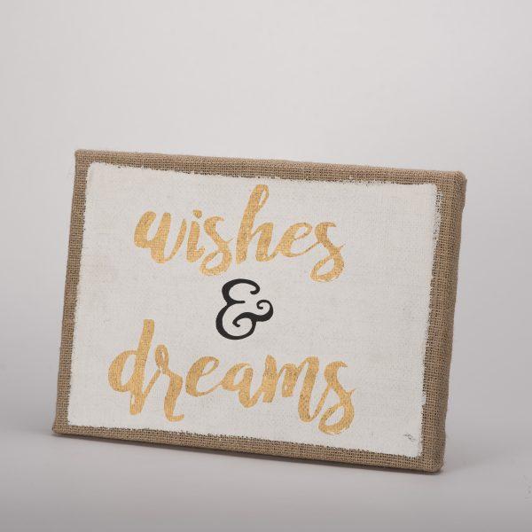Cuadro Wishes & Dreams - Café