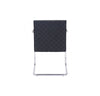 Silla Quilt Con Brazos - Negro