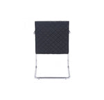 Silla Quilt Con Brazos - Negro