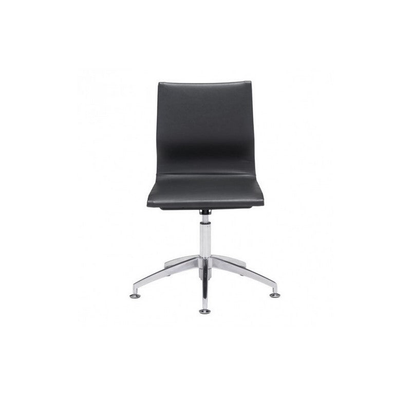 Silla De Oficina Glider (Conferencia) - Negra