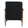 Silla Con Brazos Modelo Rocky - Negro