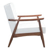 Silla Con Brazos Modelo Rocky - Blanco
