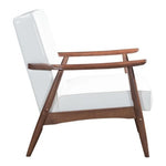 Silla Con Brazos Modelo Rocky - Blanco