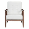 Silla Con Brazos Modelo Rocky - Blanco