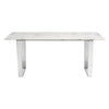 Mesa De Comedor Modelo Atlas - Blanco