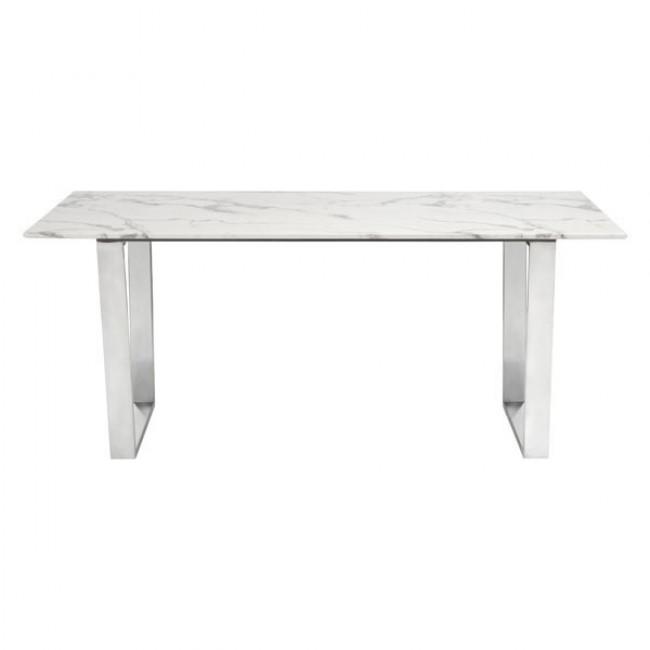 Mesa De Comedor Modelo Atlas - Blanco