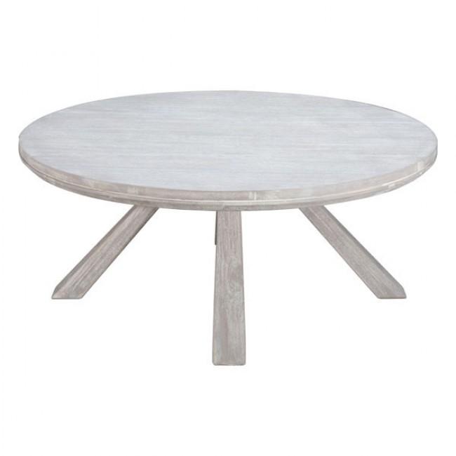 Mesa De Centro Modelo Beaumont Redonda - Acacia