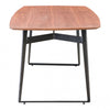 Mesa De Comedor Modelo Fletcher - Nuez/Negro