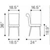 Silla  Modelo Niles - Blanco