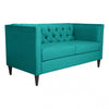 Love Seat Modelo Grant - Turquesa