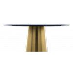 Mesa Lateral Reo - Azul/Oro
