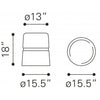 Mesa Lateral Density - Negro