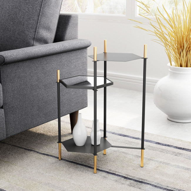 Mesa Lateral William - Negro