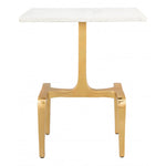 Mesa Lateral Clement - Oro/Blanco