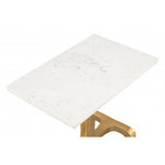 Mesa Lateral Clement - Oro/Blanco