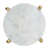 Mesa Lateral Mina - Oro/Blanco