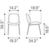Silla Miles - Gris