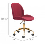 Silla de Oficina Miles - Rojo