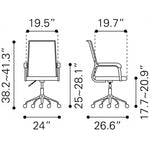 Silla de Oficina Liderato - Negro