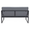 Love Seat Claremont - Gris