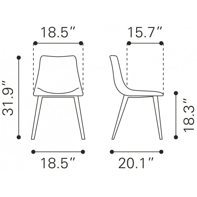 Silla Daniel - Gris