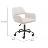 Silla de Oficina Athair - Beige