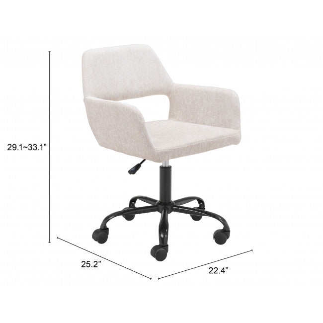 Silla de Oficina Athair - Beige