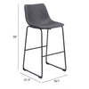 Banco de Bar Smart - Negro