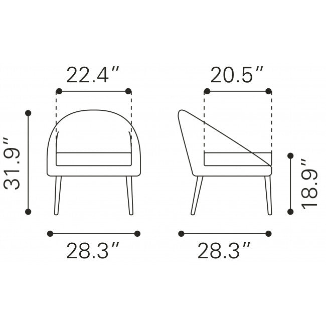 Sillon Cruise - Gris