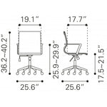 Silla de Oficina Stacy - Gris
