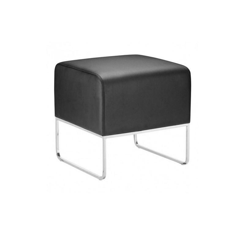Ottoman Plush - Negro