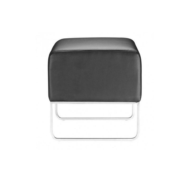 Ottoman Plush - Negro