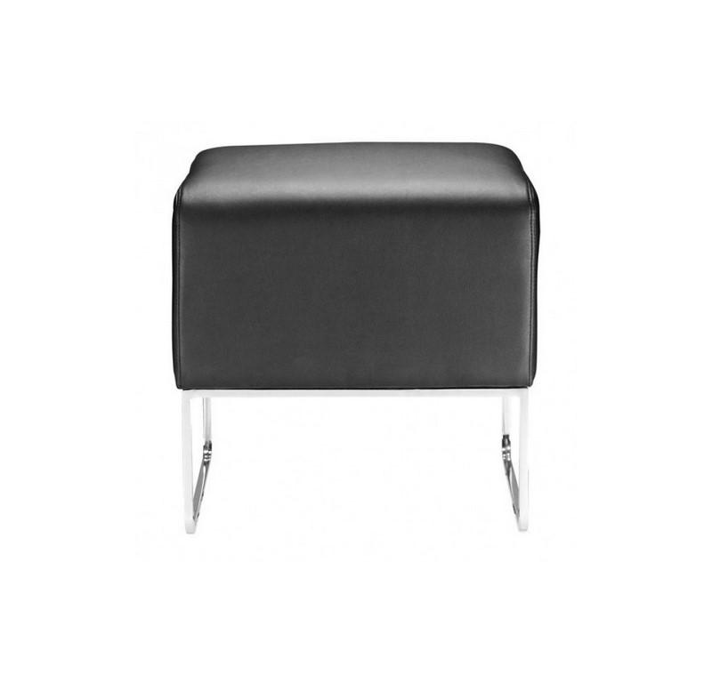 Ottoman Plush - Negro