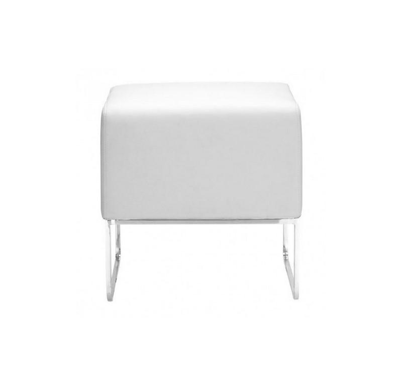 Ottoman Plush - Blanco