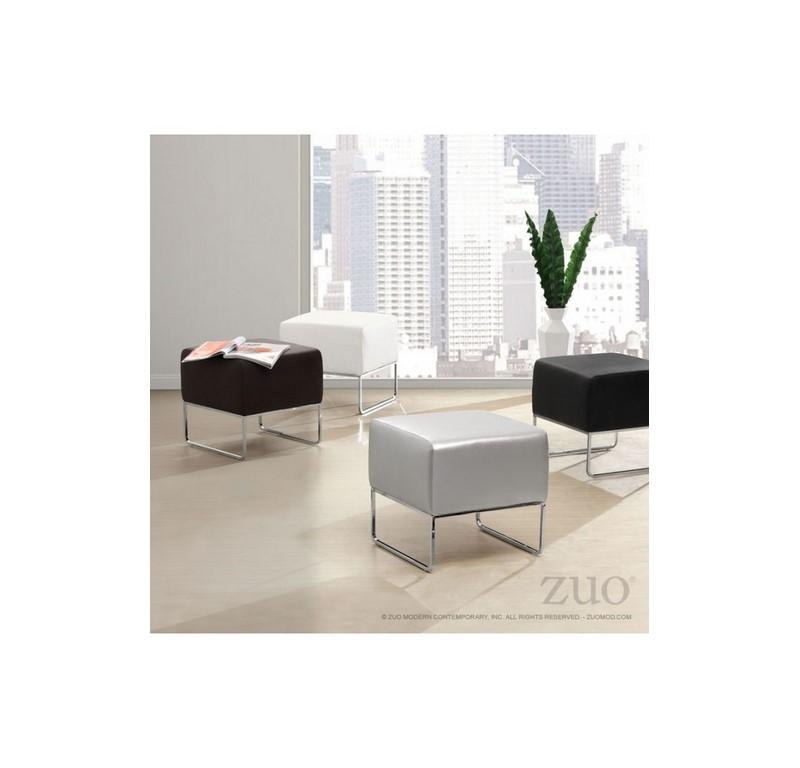 Ottoman Plush - Blanco