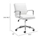 Silla de Oficina Partner - Blanco