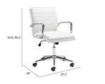 Silla de Oficina Partner - Blanco