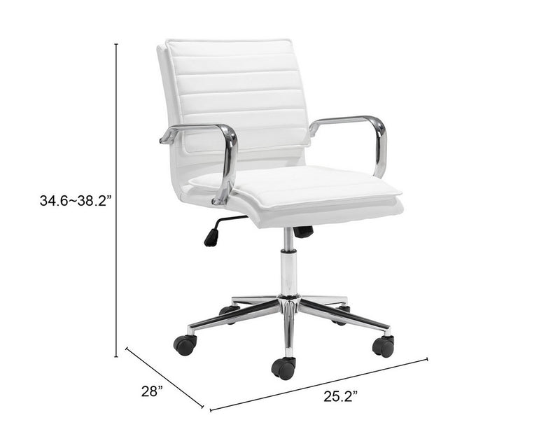 Silla de Oficina Partner - Blanco