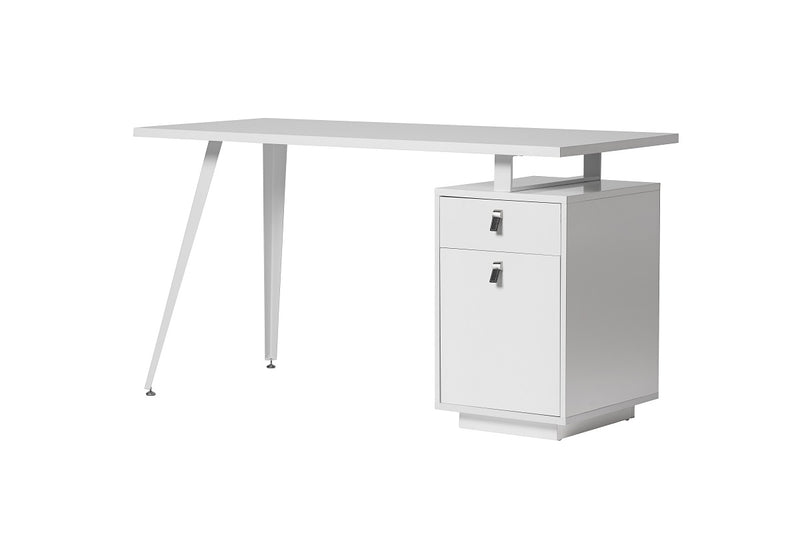 Escritorio Kent - Blanco y Roble
