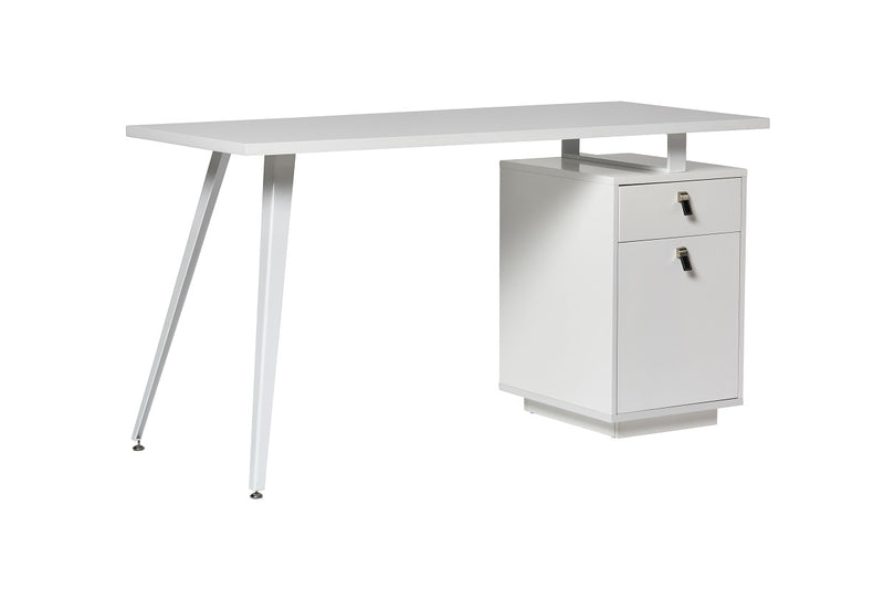 Escritorio Kent - Blanco y Roble