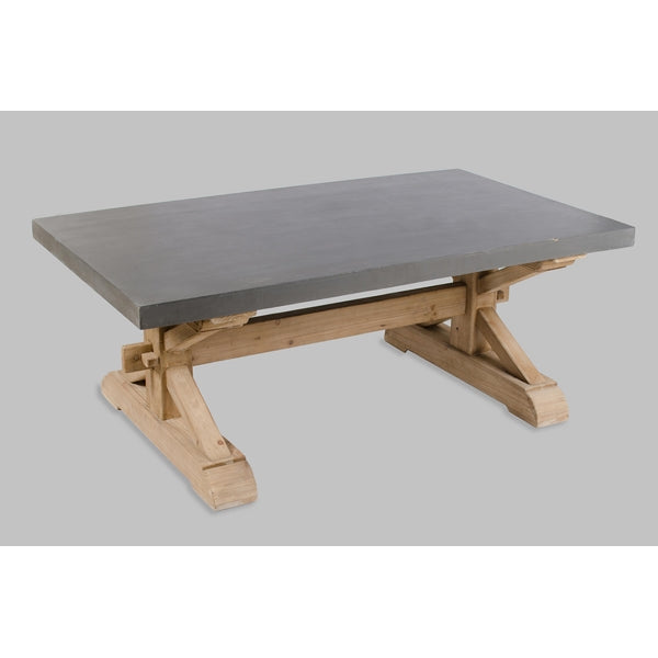 Mesa Coffe Table Gris  - Natural/Concreto