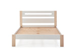 Cama Slyke - Blanco y Madera