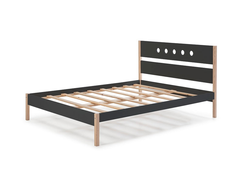 Cama Matrimonial Compton - Negro