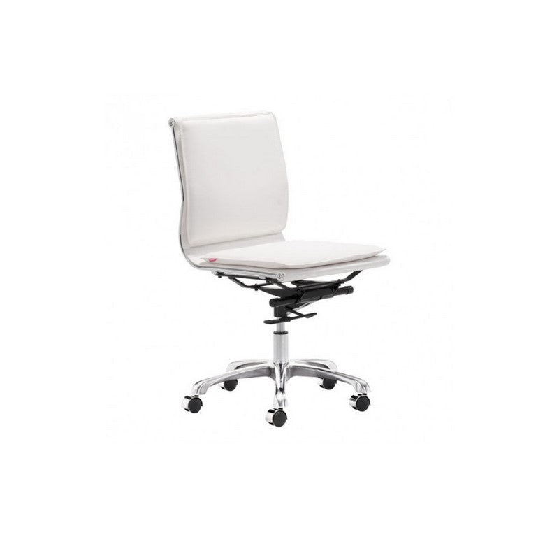 Silla De Oficina Lider Plus (Sin Brazos) - Blanca